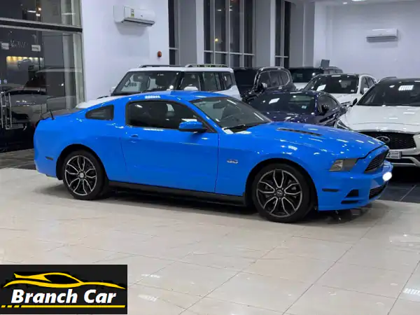 فورد موستانج GT 2013 زرقاء -  فرصة لا تُفوّت!  (سعر...