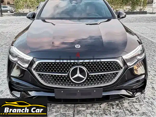مرسيدس بنز E200 AMG 2025 -  تجربة قيادة فاخرة لا تُقاوم!