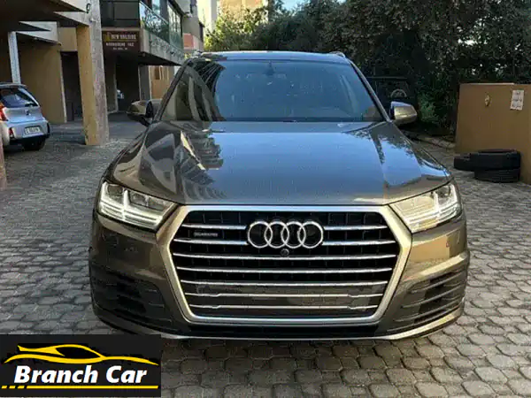 أودي Q7 S-line Quattro 2017 - فخامة وراحة على الطريق (عداد 73,000...