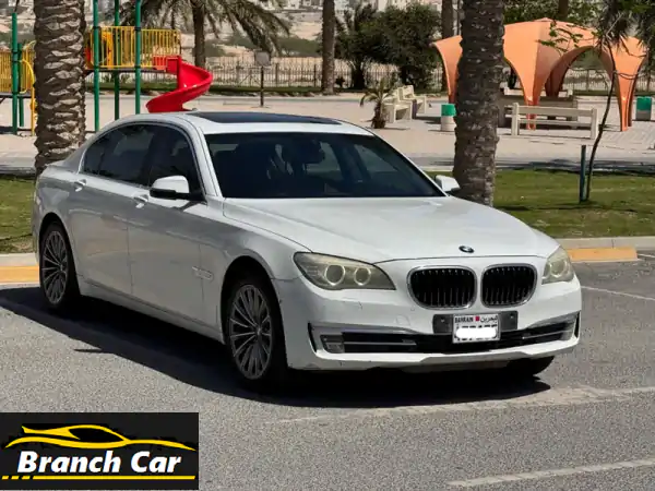 بي إم دبليو 730Li 2013 بيضاء - فاخرة وبتجهيزات كاملة...