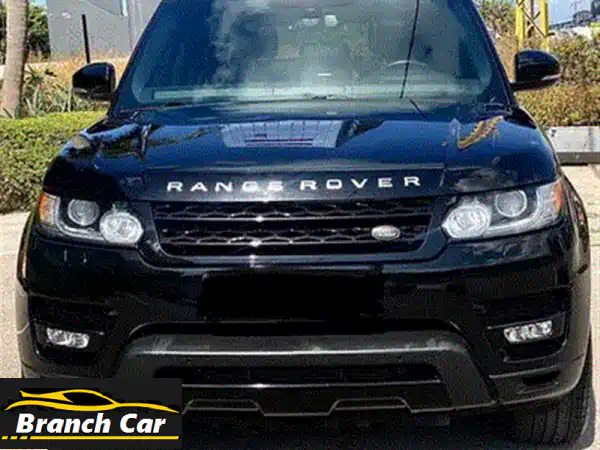 رينج روفر سبورت V6 موديل 2015 -  شكل SVR الأصلي!  (نظيفة جداً، ضمان 6 أشهر)