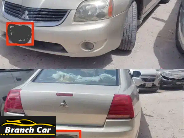 ميتسوبيشي جالانت 2007 ذهبية - بحالة ممتازة! مرور...