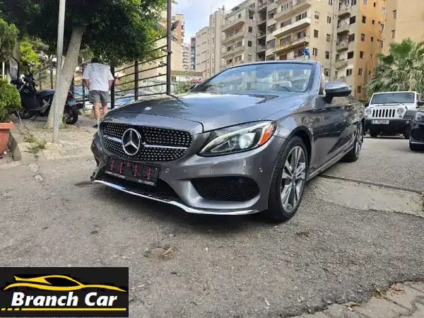 مرسيدس بنز C300 4MATIC AMG كابريوليه 2017 -  قطعة فنية...