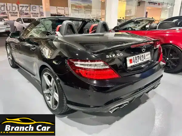 مرسيدس بنز SLK 55 AMG 2013 - قمة الأداء والفخامة! (39,000 كم فقط)