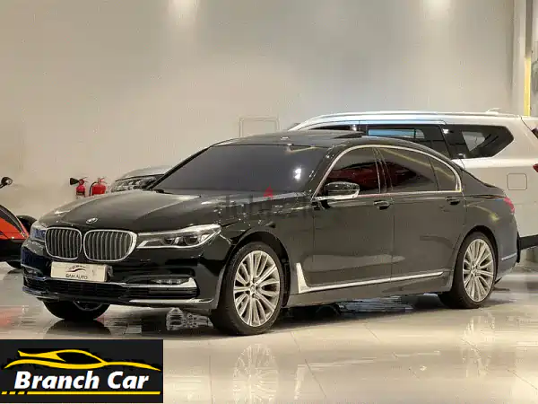 BMW 740Li 2017 - فخامة ألمانية بحالة ممتازة للبيع في البحرين!