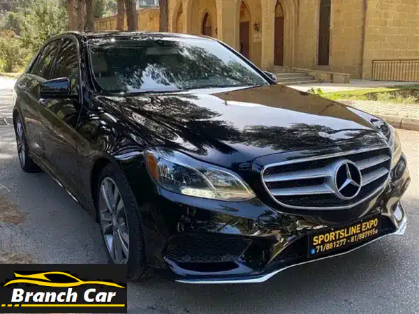 مرسيدس E350 AMG لاين 2016 - فخامة وأداء استثنائي بسعر...