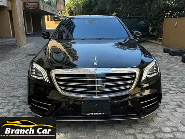 مرسيدس S 450 AMG لاين 2018 -  فخامة لا تُقاوَم،  سعر لا يُصدّق!