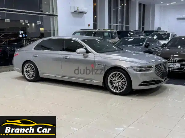 جنيسيس G90 2021 - فخامة استثنائية بسعر مغرٍ! (رمادي،...