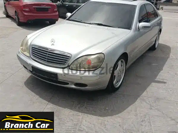 مرسيدس S-Class 2000 عملاقة! 8 أبواب، محرك V8، AMG أصلي -...