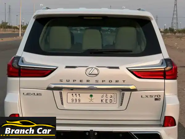 لكزس LX 570 2017 - وكالة بحالة ممتازة! 126,000 كم فقط - فرصة...