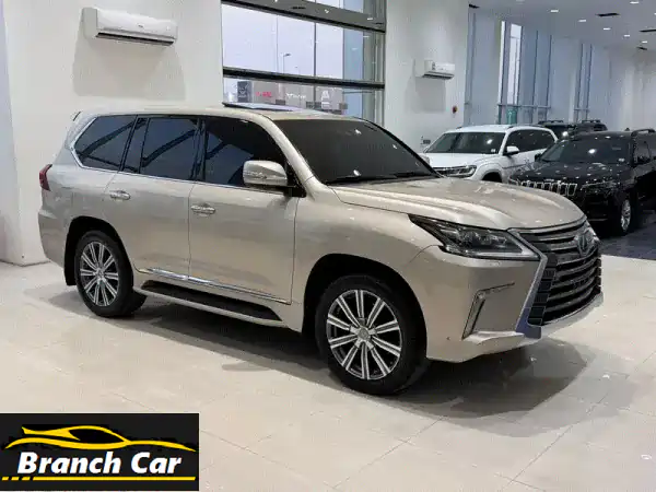 لكزس LX 570 2017 بيج - فخامة لا تُقاوم بسعر مغرٍ!