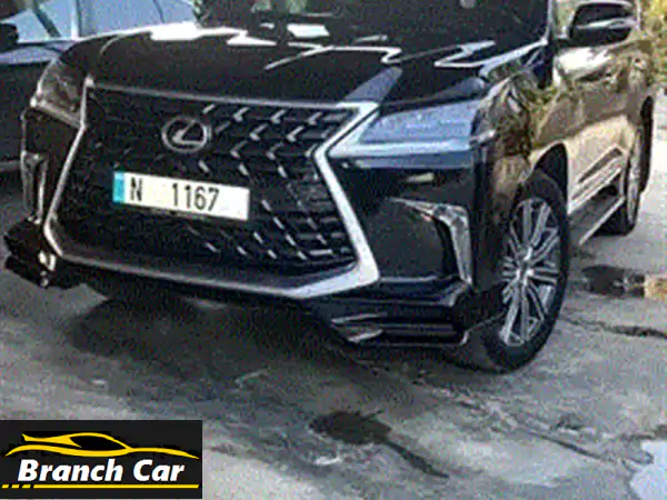 لكزس LX 2017 أسود - بحالة ممتازة! فرصة ذهبية من لبنان