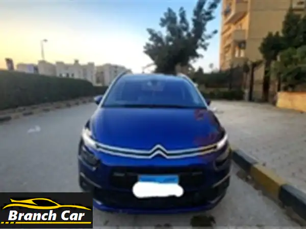 سيتروين C4 جراند بيكاسو Top Line -  فابريكا بالكامل!...