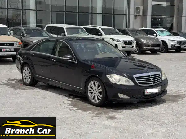 مرسيدس بنز S350 2009 سوداء - فخامة لا تُقاوم بسعر مُناسب!