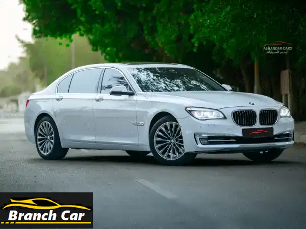 BMW 730i 2014 بيضاء -  فخامة ألمانية بأسعار مميزة!