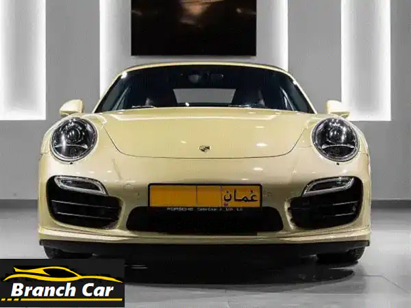بورشه 911 توربو 2015 ذهبية -  وكالة عمان -  فرصة ذهبية!