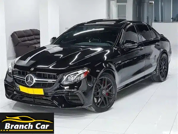 مرسيدس بنز E63 AMG S 2018 - قوّة وأناقة بـ 19500 ريال فقط!