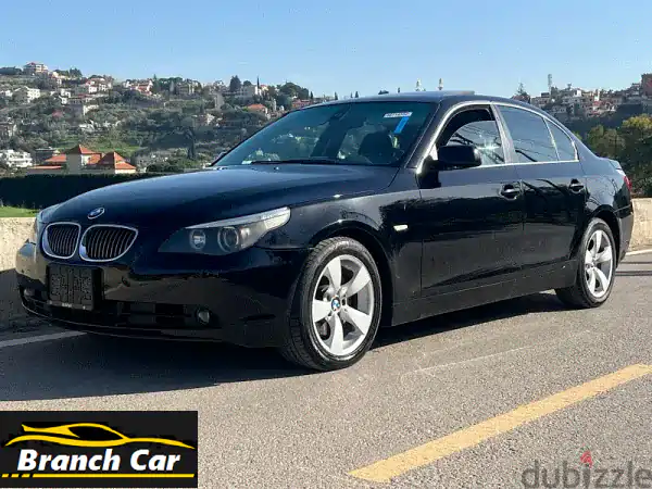 بي ام دبليو 520i (E60) 2006 - فخامة ألمانية بسعر لا يُقاوم!