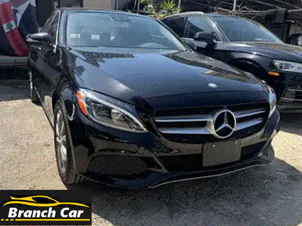 مرسيدس C400 2015 بيضاء - بحالة ممتازة! فرصة لا تُفوّت