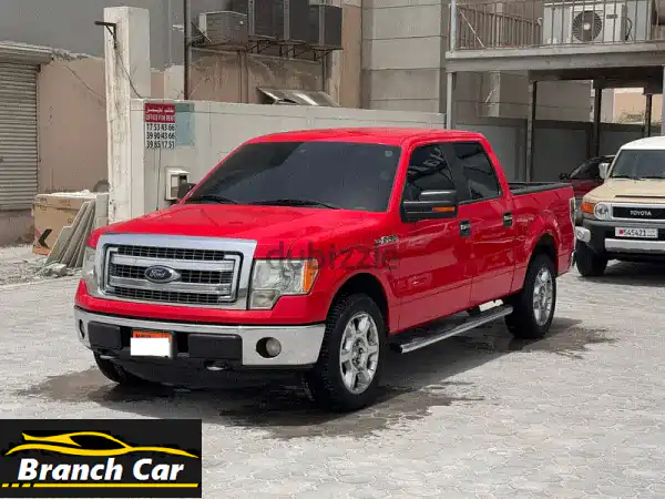 فورد F-150 حمراء 2014 - قوية وموثوقة بسعر مغرٍ!