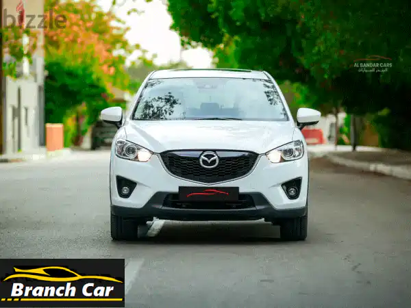 مازدا CX-5 بيضاء 2014 - بحالة ممتازة - سعر مغرٍ!
