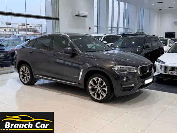 BMW X6 2016 (جيّد) -  فخامة وعملية بسعر لا يُفوّت!