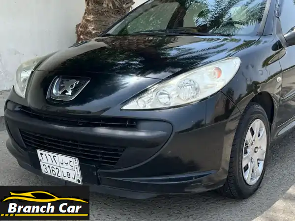بيجو 206 بحالة ممتازة - عادية، بنزين، كيلومترات قليلة! (فرصة مميزة)