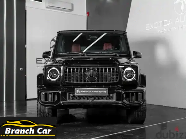 مرسيدس بنز G63 2025 -  أيقونة القوة والأناقة بانتظارك!