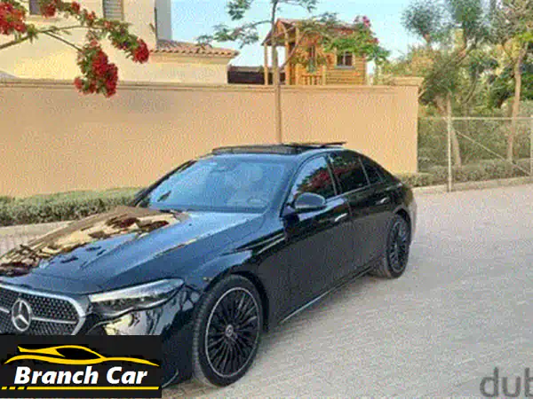 سيارة مرسيدس E200 موديل 2025 - جديدة كلياً!  (زيرو) - فرصة لا تُفوّت!