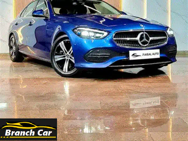 مرسيدس بنز C200 AMG 2023 -  الرفاهية الألمانية بين يديك! (7000 كم فقط)