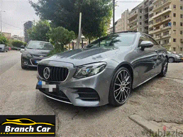 مرسيدس بنز E 400 4MATIC كوبيه 2017 - أسود - بحالة ممتازة! (عرض لا يُفوّت)