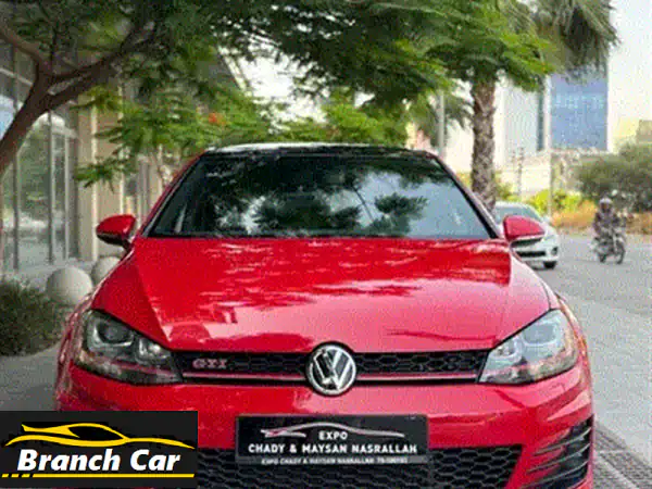 فولكس واجن جولف GTI 2017 -  أداء أسطوري وراحة يومية! (سقف بانورامي، إضاءة LED)