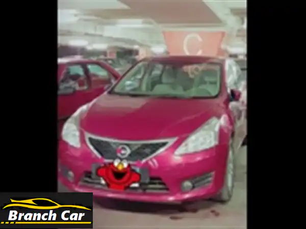 نيسان تيدا هاتشباك 2015 - فل أوبشن - حالة ممتازة - المقطم