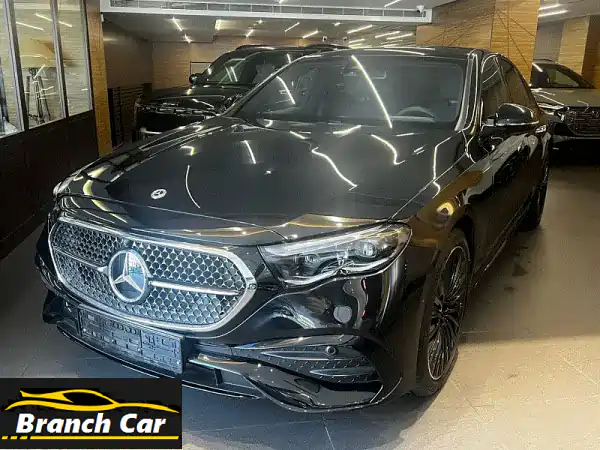 مرسيدس E-Class E300 e 2024 جديدة كلياً - فرصة ذهبية!