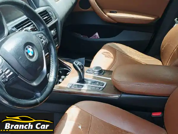 BMW X3 2015 سوداء - بحالة ممتازة! (وارد الناغي - مالك أول)