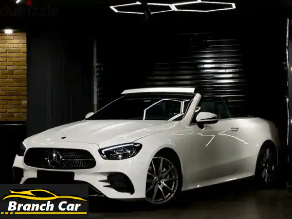 مرسيدس بنز E 200 AMG 2021 - كالجديدة! (2500 كم فقط!)