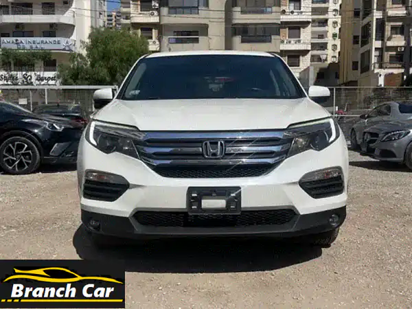 هوندا بايلوت 2016 EX-L بيضاء - بحالة ممتازة! بدون حوادث!