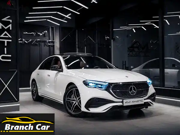 مرسيدس بنز E200 AMG 2024 موديل جديد - تجربة قيادة فاخرة...