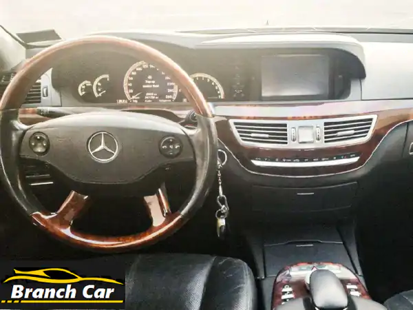 مرسيدس بنز S500 2007 - سقف بانورامي، مواصفات كاملة، حالة ممتازة!