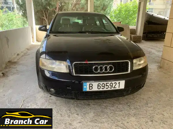 أودي A4 2002 بحالة ممتازة - فرصة لا تُفوّت!