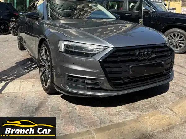 أودي A8 2020 فل أوبشن - كالجديدة!  (رمادي)