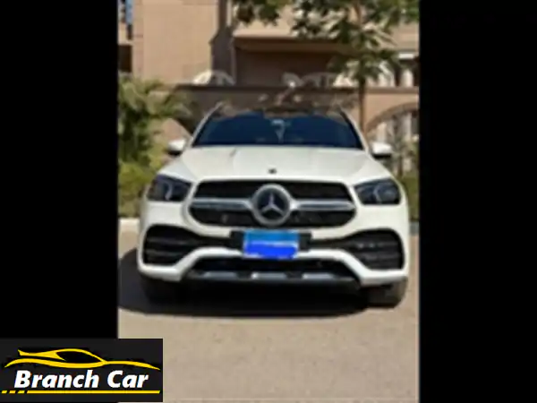 مرسيدس GLE 450 2023 بيضاء - كالجديدة! (15 ألف كم فقط)