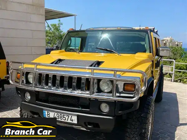 هامّر H2 2003 صفراء - نظيفة جداً! فرصة ذهبية!