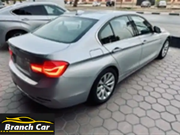 بي إم دبليو 318i 2017 - حالة نادرة! فضية، فرش جملي، فبريكة بالكامل