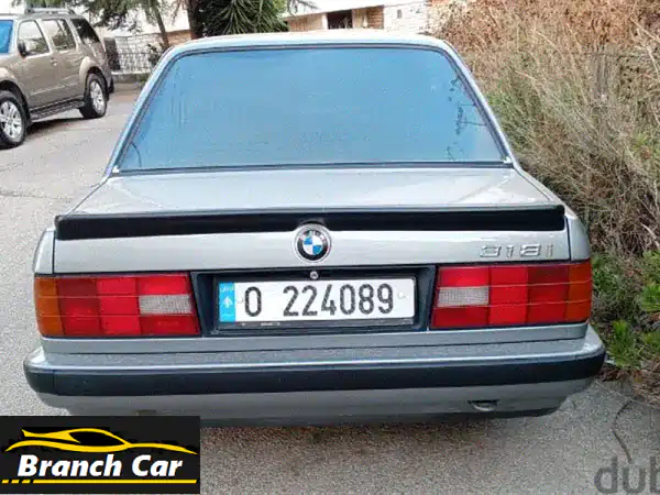 BMW 3 Series 1988 - قطعة فنية كلاسيكية  (للإستمتاع الحقيقي!)