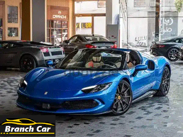 فيراري 296 GTS 2023 - تحفة فنية بانتظارك! (7500 كم فقط)