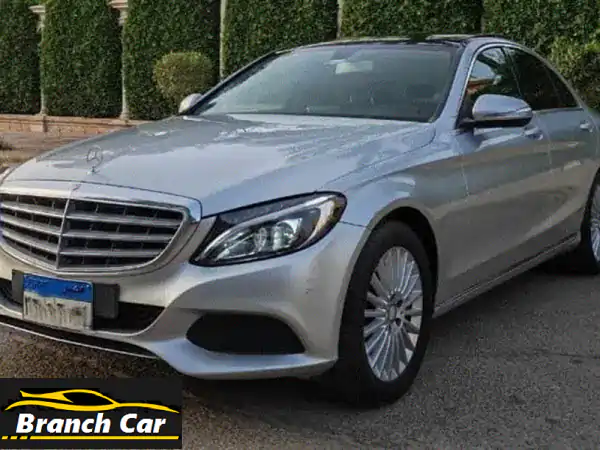 مرسيدس بنز C180 Exclusive 2015 -  سقف بانوراما،  كأنها جديدة!...