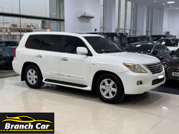لكزس LX 570 - 2009 بيضاء ✨ رحلة فاخرة بانتظارك!...