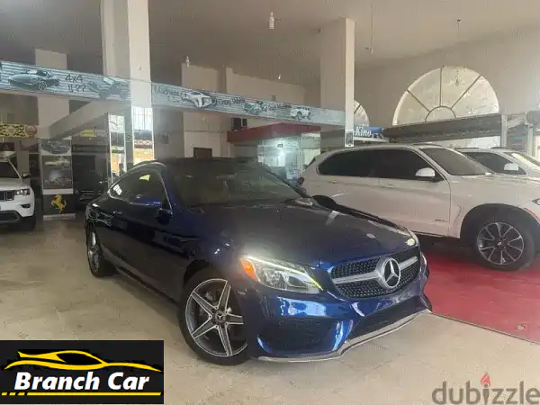 مرسيدس C300 كوبيه AMG 2017 - سيارة أحلامك بانتظارك!