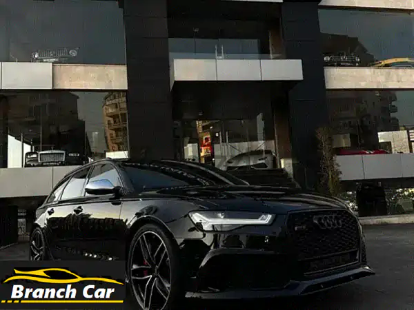 أودي RS6 PERFORMANCE 2016 - قطعة فنية نادرة بـ 36,000 كم فقط!